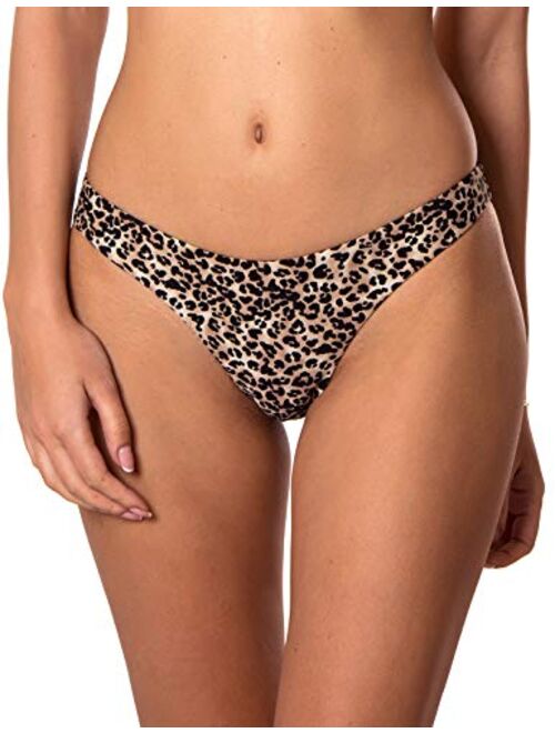 RELLECIGA Women's Cheeky Brazilian Cut Bikini Bottom