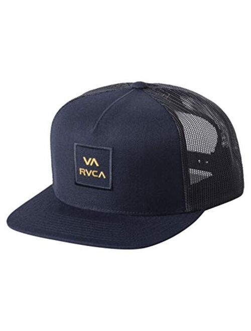 RVCA Men's Adjustable Snapback Mesh Trucker Hat