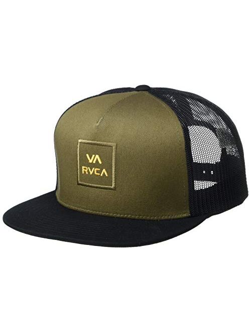 RVCA Men's Adjustable Snapback Mesh Trucker Hat