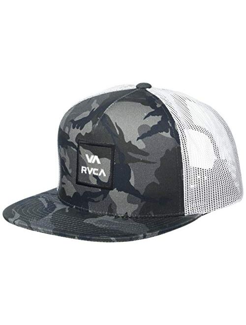 RVCA Men's Adjustable Snapback Mesh Trucker Hat