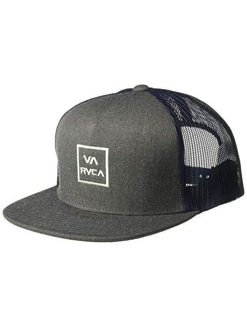 RVCA Men's Adjustable Snapback Mesh Trucker Hat