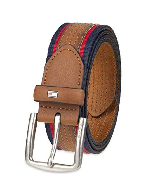 TOMMY HILFIGER Leather Braided Belt
