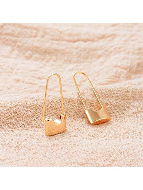 VACRONA Evil Eye Huggie Hoop Earrings for Women 18k Gold Plated Heart Pendant Huggie Earrings Tiny Huggy Hoop Earrings Cute Hoop Sleeper Earrings Gifts for Her