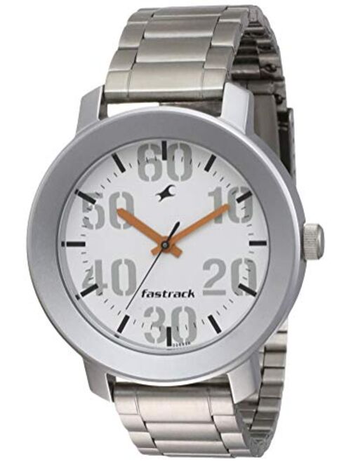 Fastrack Men's Casual Analog Dial Watch White