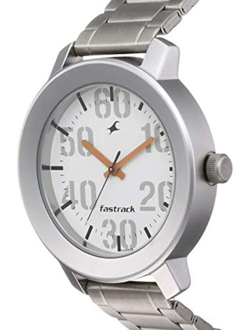 Fastrack Men's Casual Analog Dial Watch White