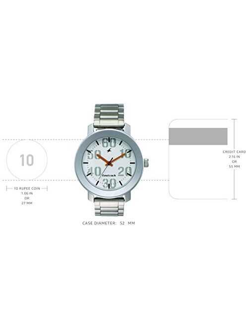 Fastrack Men's Casual Analog Dial Watch White