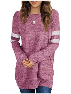 Sweaters for Women Casual Tunic Tops to Wear with Leggings