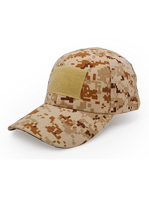 UltraKey Military Tactical Operator Cap, Outdoor Army Hat Hunting Camouflage Baseball Cap