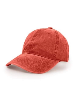 Baseball Cap, UltreKey Washed Cotton Adjustable Sport Outdoor Sun Cap Unisex Hip hop Casual Hat Snapback Cap