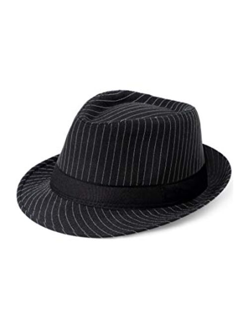 BABEYOND 1920s Panama Fedora Hat Cap for Men Gatsby Hat for Men 1920s Mens Gatsby Costume Accessories