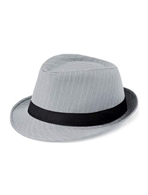 BABEYOND 1920s Panama Fedora Hat Cap for Men Gatsby Hat for Men 1920s Mens Gatsby Costume Accessories