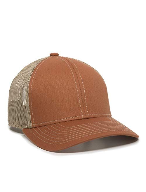 Outdoor Cap Structured mesh Back Trucker Cap