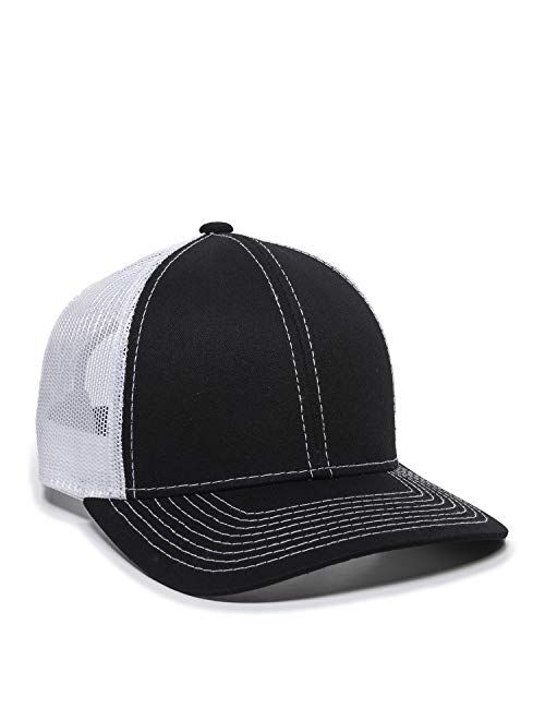 Outdoor Cap Structured mesh Back Trucker Cap