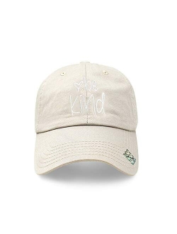 Be Kind Trendy Fashion Dad Hat Cotton Baseball Cap Polo Style Low Profile