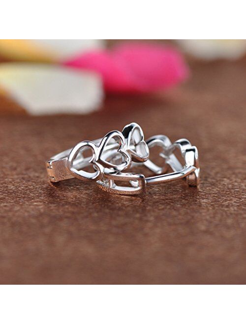 Infinite U Huggie Earrings 925 Sterling Silver Small Hoop for Women Girls