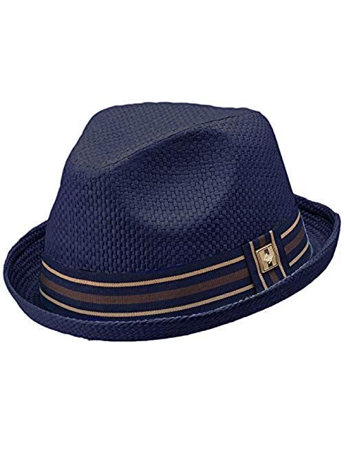 Peter Grimm Men's Depp Natural Straw Fedora