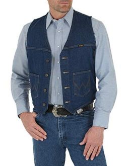 Men's Unlined Denim Vest