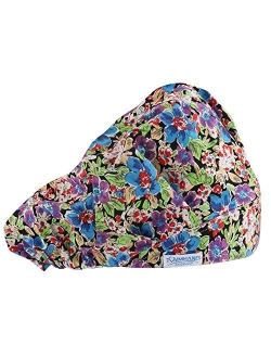 TOMMHANES AMISGUOER Bouffant Hat Work Leisure Cap One Size Multiple Colors