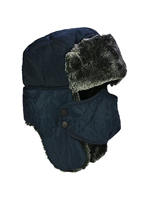 DOXHAUS Unisex Winter Ear Flap, Trooper, Trapper, Bomber Hat, Keeping Warm While Skating, Skiing Other Outdoor Activities