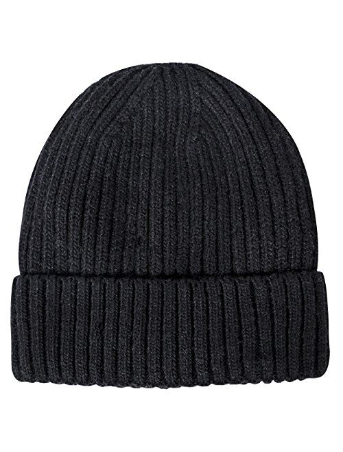 Chalier Winter Hats for Men Wool Knit Slouchy Beanie Hats Warm Baggy Skull Cap