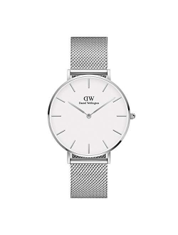 Petite Sterling Watch, Silver Mesh Bracelet