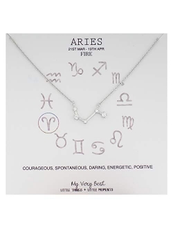 My Very Best Horoscope Constellation Zodiac Sign Necklace