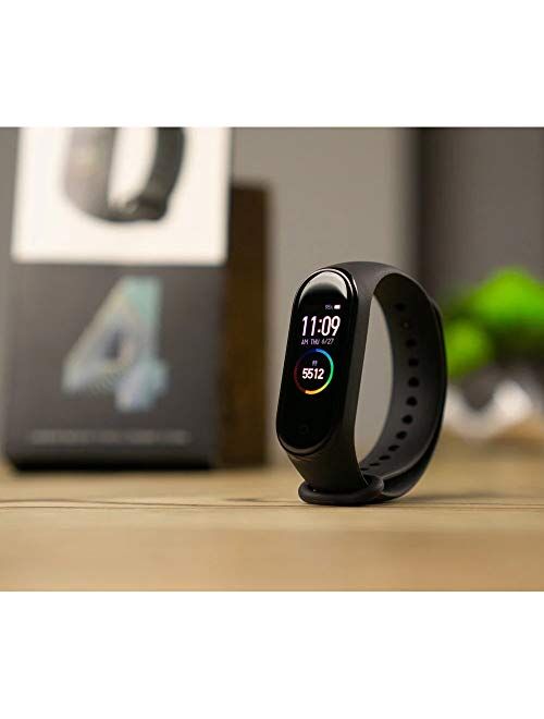 Xiaomi Mi Band 4 AMOLED Color Screen Wristband BT5.0 Fitness Tracker Smart Wristbands (Black)