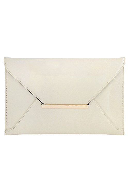 Faux Patent Leather Envelope Candy Clutch Bag