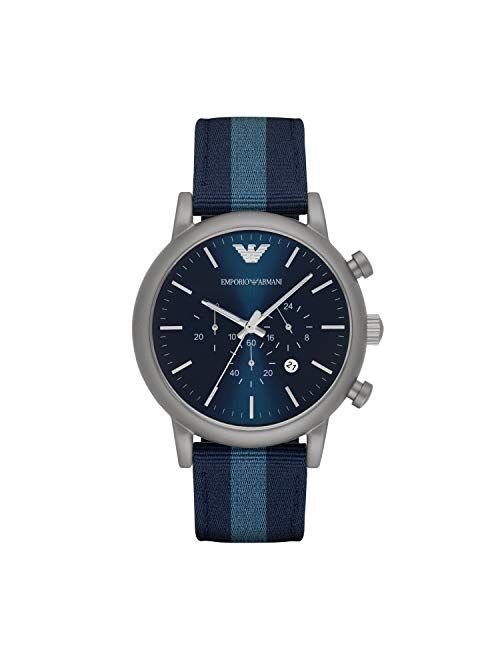 Emporio Armani Men's Luigi Chronograph Dress Watch With Quartz Movement