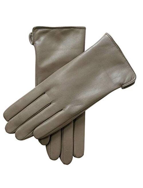 Winter Gloves for Women Genuine Leather Warm Cashmere & Wool Blend Lining Touchscreen Windproof Driving Dress