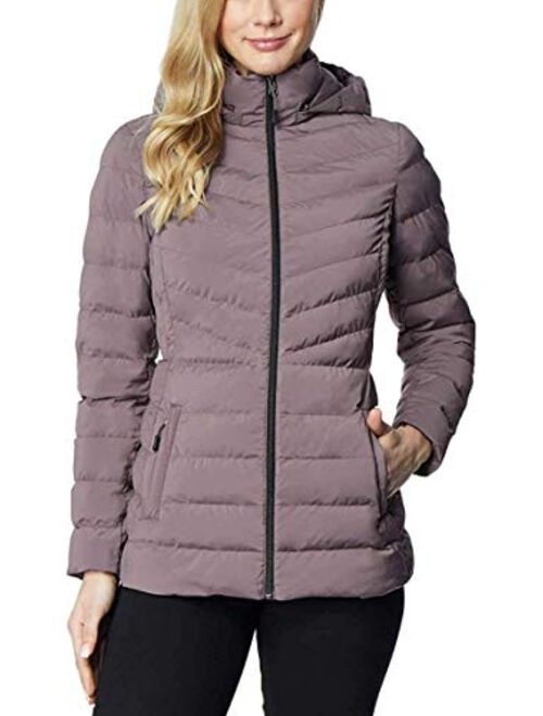 32 Degrees Heat Women's Hooded 4-Way Stretch Jacket