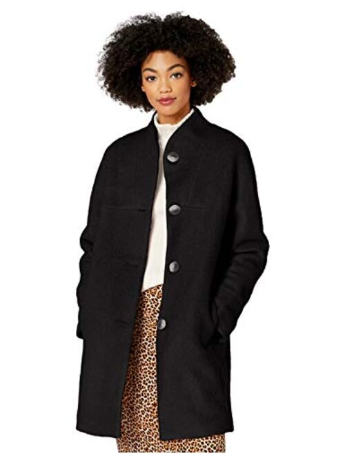 kensie womens Casual Wool Coat