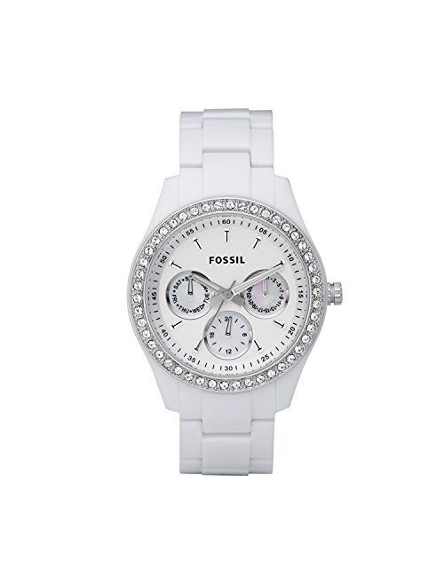 Fossil Women's Stella Quartz Stainless Steel Chronograph Watch