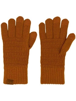 Winter CC Quad Touch Screen Smart Cellphone Finger Tips Warm Soft Gloves