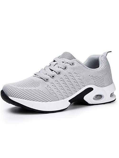 STQ Women's Running Shoes Breathable Air Cushion Sneakers