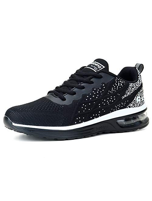 STQ Women's Running Shoes Breathable Air Cushion Sneakers