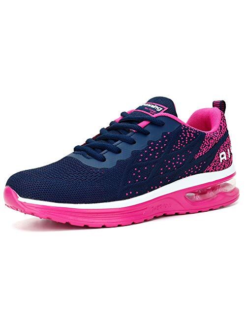 STQ Women's Running Shoes Breathable Air Cushion Sneakers