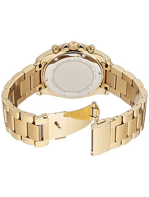 Michael Kors Golden Runway Watch with Glitz MK5166