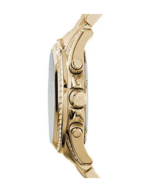 Michael Kors Golden Runway Watch with Glitz MK5166