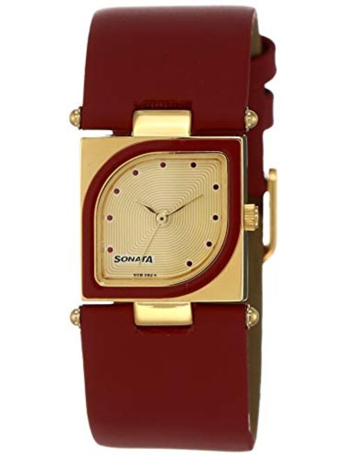 Sonata Women's Yuva Analog Dial Watch