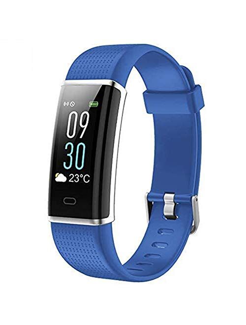 Willful Fitness Tracker IP68 Swimming Waterproof, Heart Rate Monitor Fitness Watch Sport Digital Watch with Color Screen Step Counter Sleep Tracker Call SMS SNS Notice, S