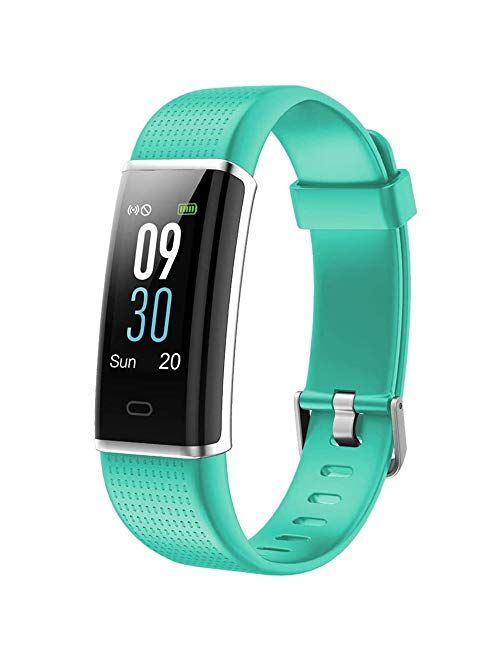 Willful Fitness Tracker IP68 Swimming Waterproof, Heart Rate Monitor Fitness Watch Sport Digital Watch with Color Screen Step Counter Sleep Tracker Call SMS SNS Notice, S