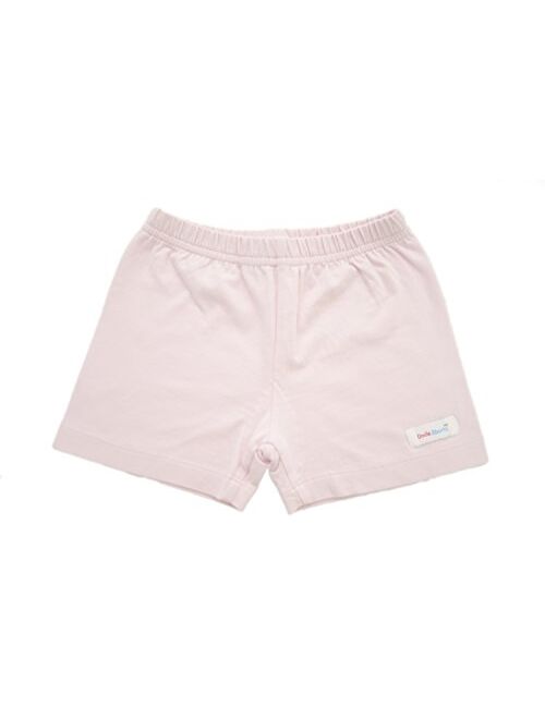 UndieShorts Girls Lavender, White, Pink 3 Pack Undershorts, Playground Athletic Bike Shorts for Under Dresses