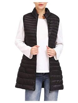 ELFJOY Women's Ultra Light Long Down Vest