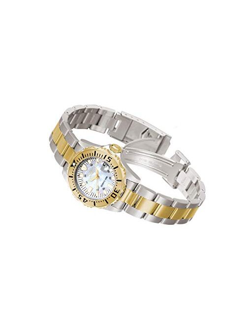 Invicta Women's Pro Dive 30mm Two Tone Stainless Steel Quartz Watch, Two Tone (Model: 6895)