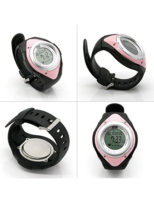 Pyle Sports Heart Rate Monitor Watch with Minimum, Average Heart Rate, Calories, Target Zones