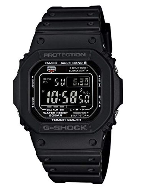 Casio Men's GW-M5610-1BJF G-Shock Solar Digital Multi Band 6 Black Watch