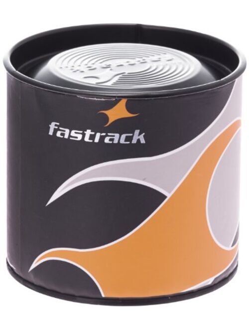 Fastrack Men's 9332PP02 Casual Black Polyurethane Strap Watch