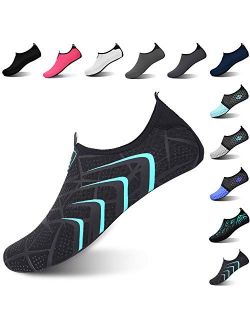 L-RUN Unisex Water Shoes Barefoot Skin Shoes for Run Dive Surf Swim Beach Yoga