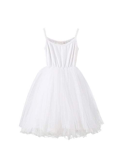 Flower Girl's Wedding Dress Lace Sleeveless Tulle Summer Vintage Dresses